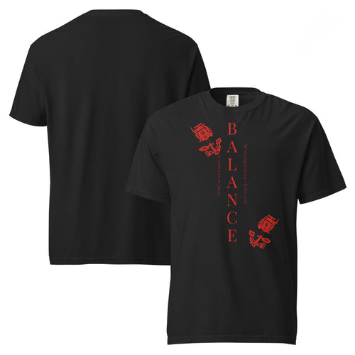 Back to One Red T-Shirt - Black
