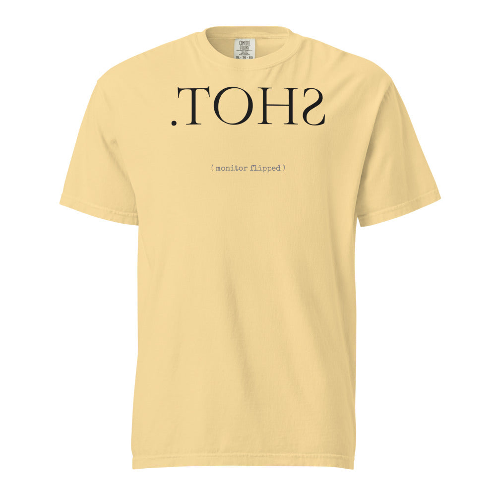 Monitor Flipped T-Shirt - Butter