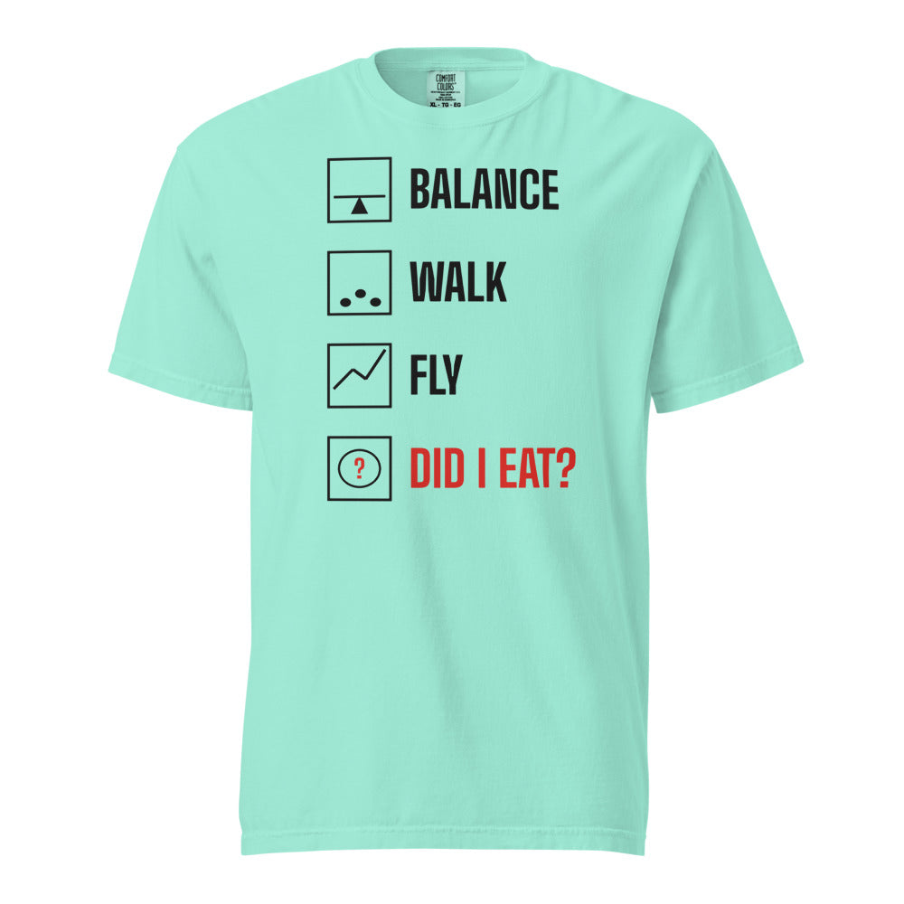 Did I Eat? T-Shirt - Chalky Mint