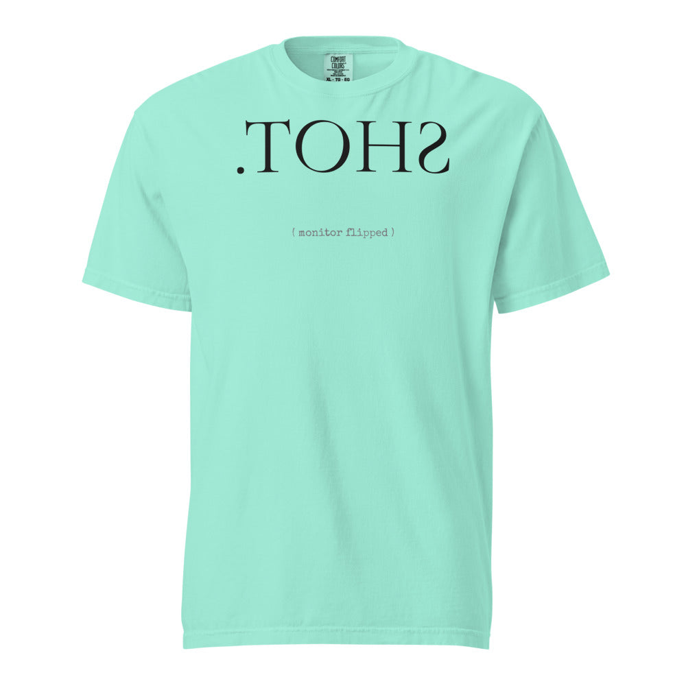 Monitor Flipped T-Shirt - Chalky Mint