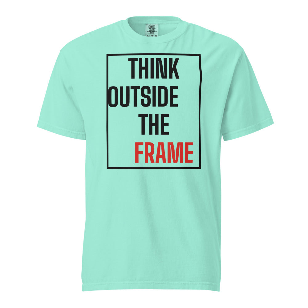 Think Outside the Frame T-Shirt - Chalky Mint
