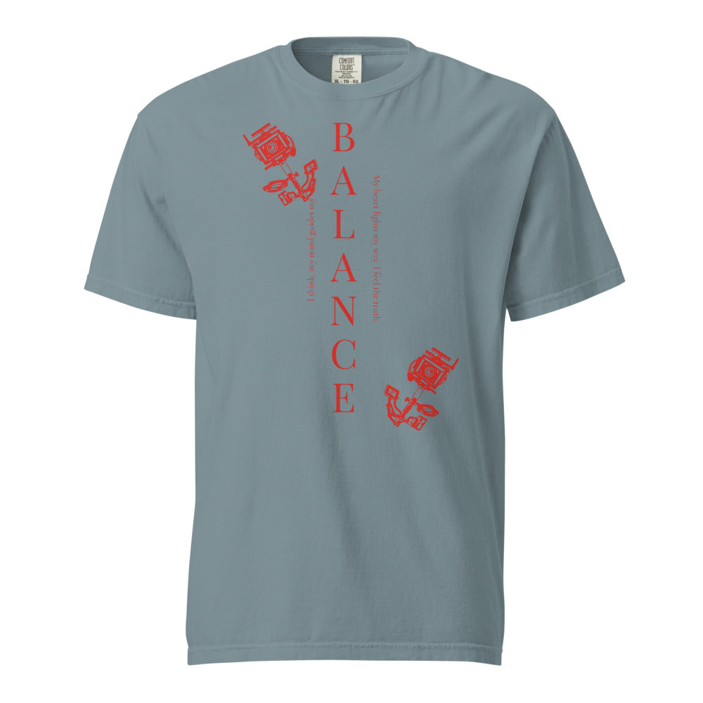 Back to One Red T-Shirt - Ice Blue