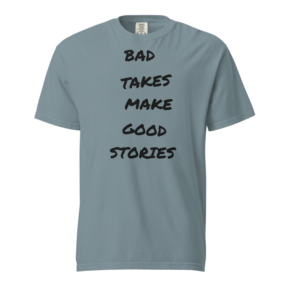 Bad Takes T-Shirt - Ice Blue