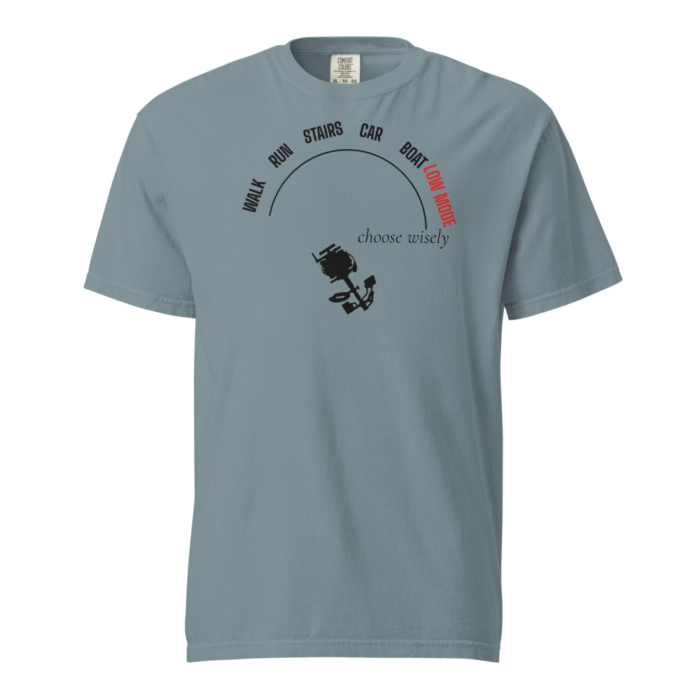 Choose Wisely T-Shirt - Ice Blue