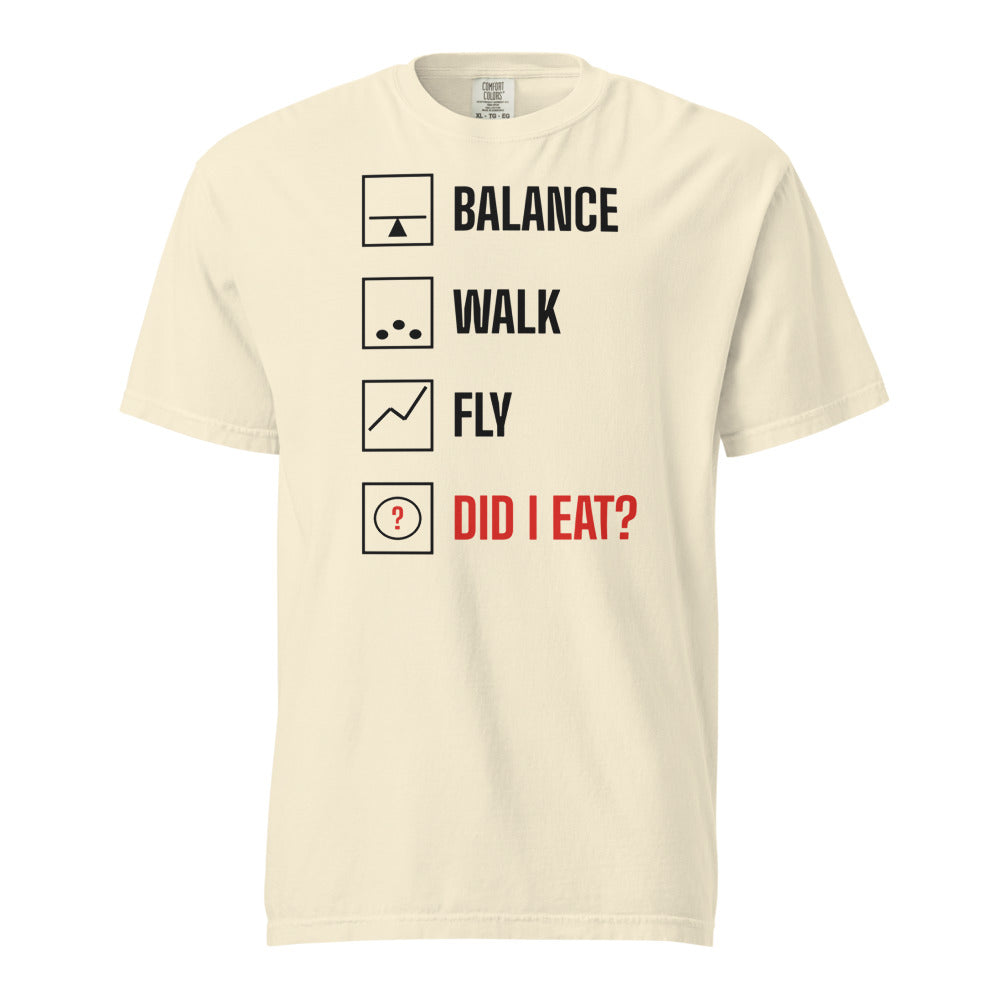 Did I Eat? T-Shirt - Ivory