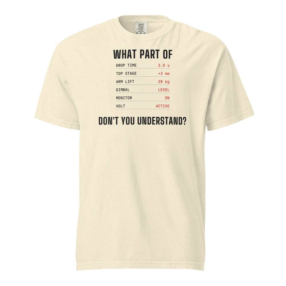 Rig Specs T-Shirt - Ivory
