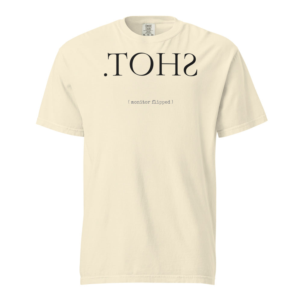 Monitor Flipped T-Shirt - Ivory