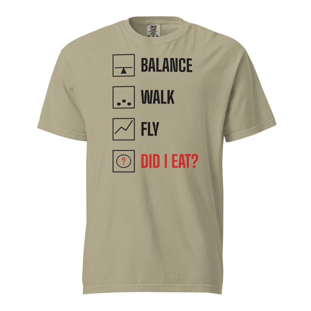Did I Eat? T-Shirt - Khaki