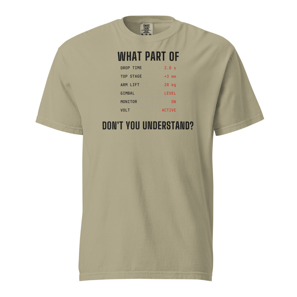 Rig Specs T-Shirt - Khaki