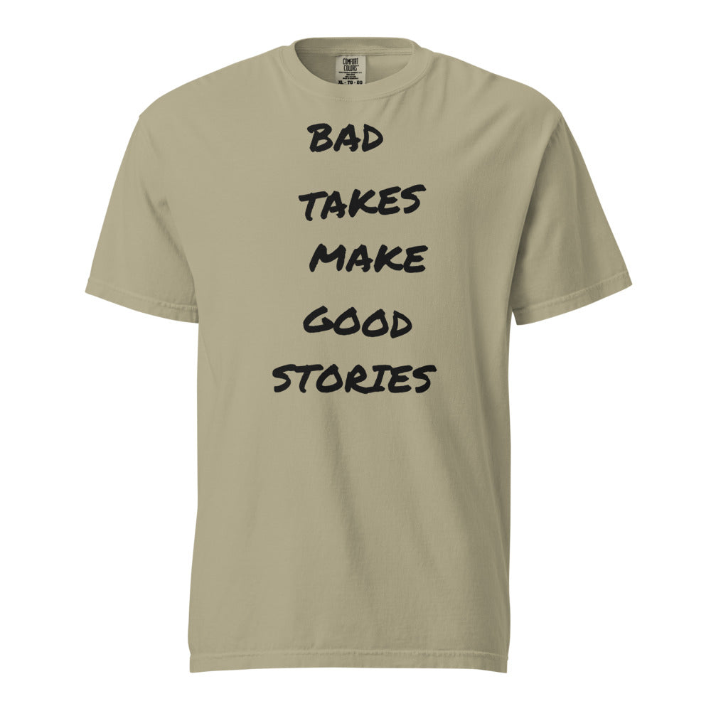 Bad Takes T-Shirt - Khaki
