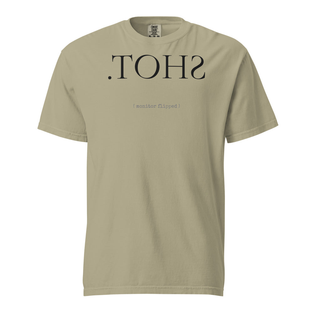 Monitor Flipped T-Shirt - Khaki