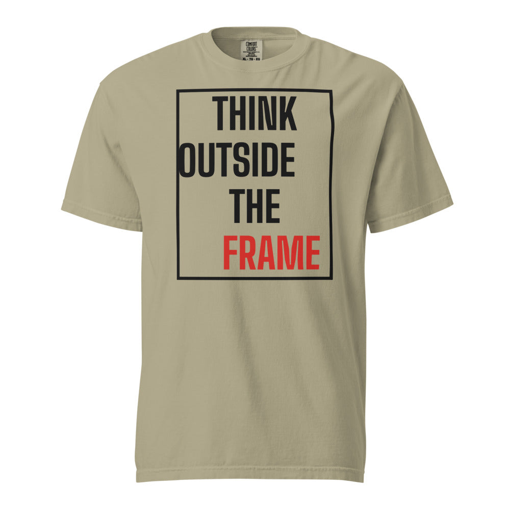 Think Outside the Frame T-Shirt - Khaki