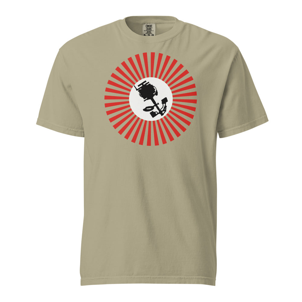 Golden Hour Sunburst T-Shirt - Khaki