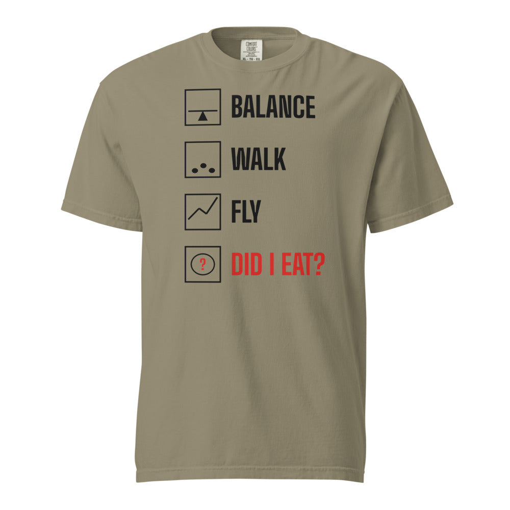 Did I Eat? T-Shirt - Sandstone