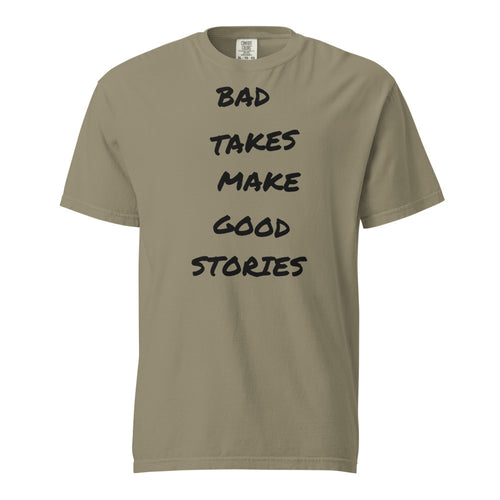Bad Takes T-Shirt - Sandstone