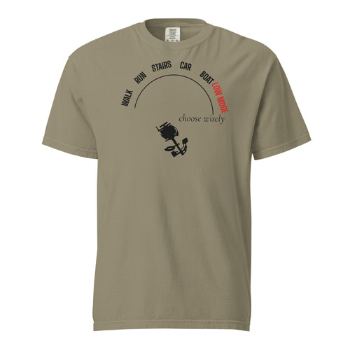 Choose Wisely T-Shirt - Sandstone