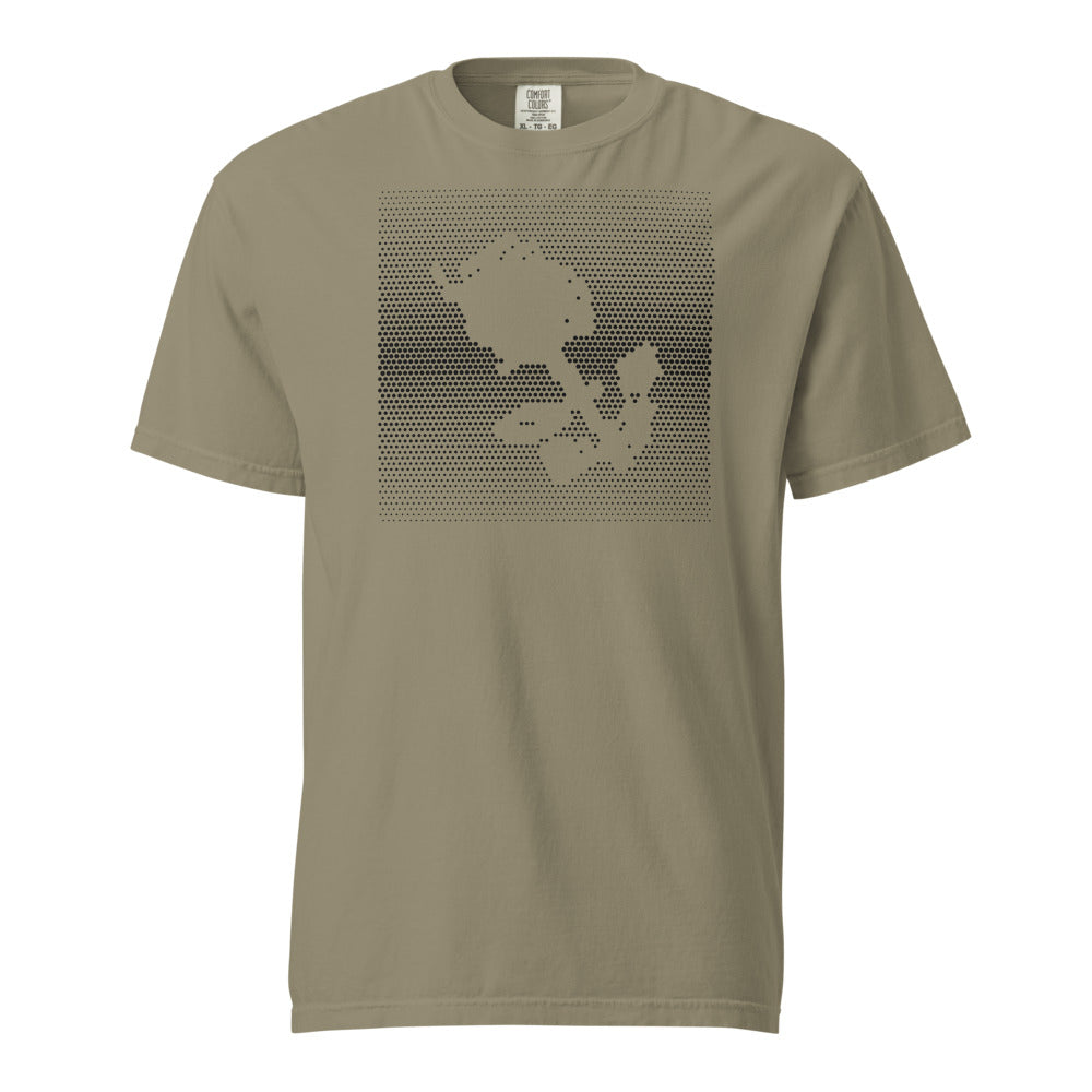 Halftone Rig T-Shirt - Sandstone