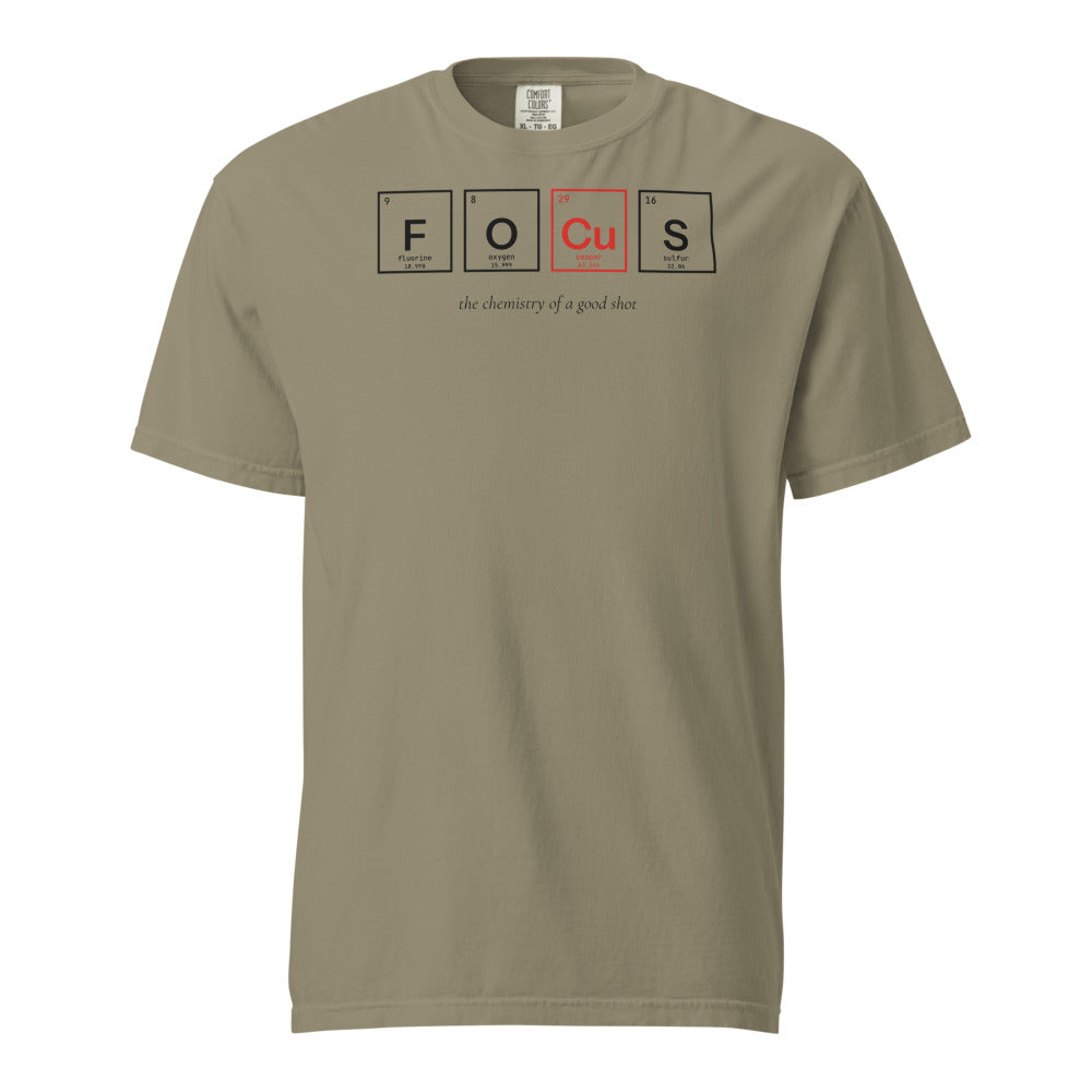 Chemistry of Focus T-Shirt - Sandstone