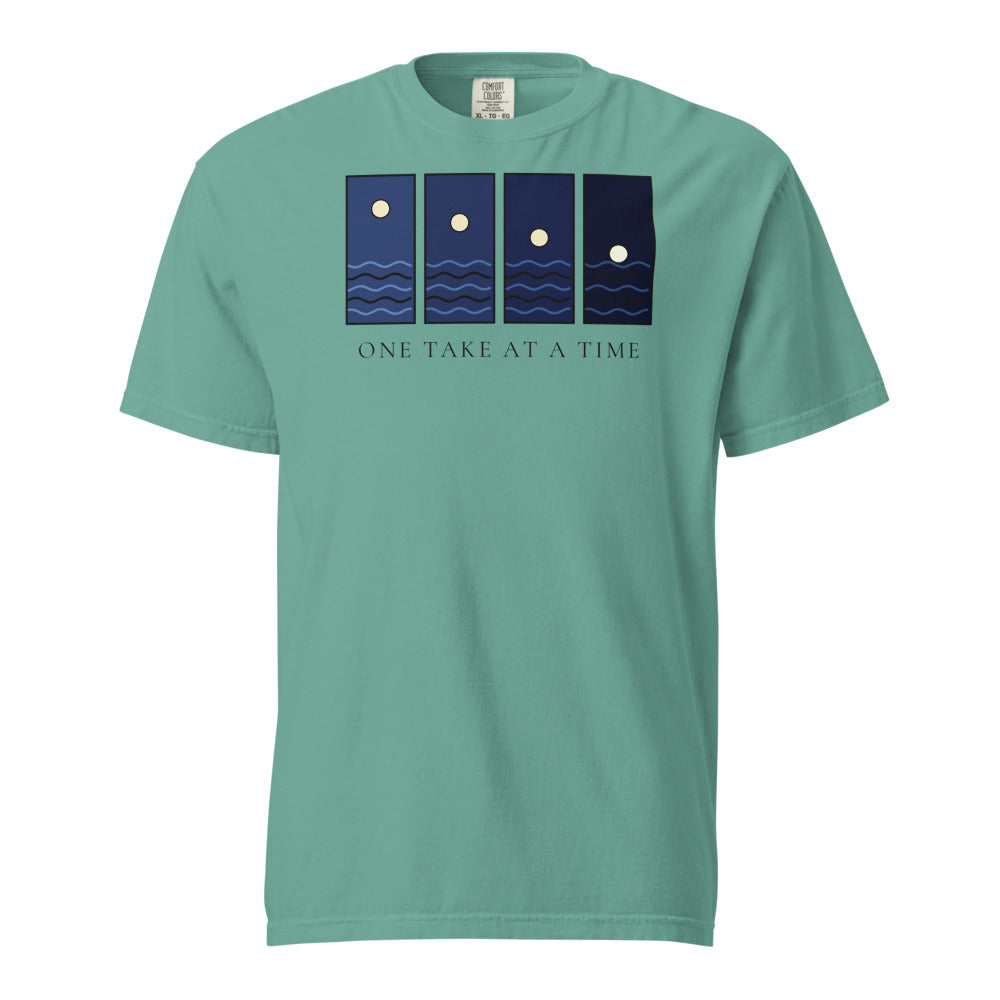 Night Shoot T-Shirt - Seafoam