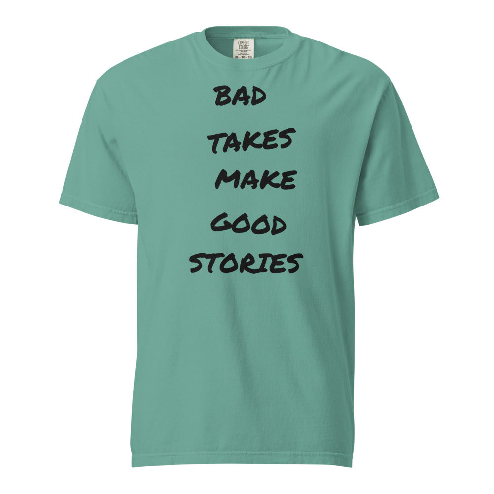 Bad Takes T-Shirt - Seafoam