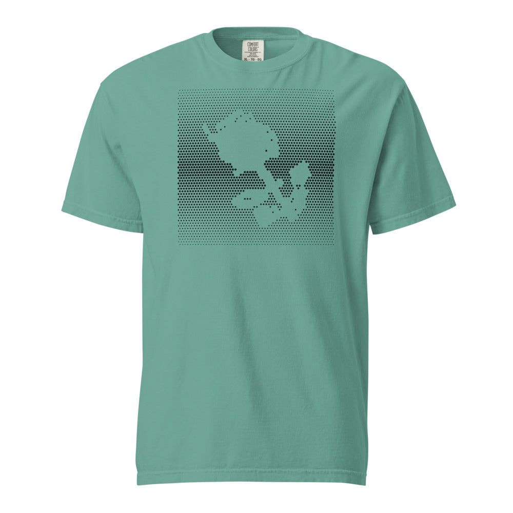 Halftone Rig T-Shirt - Seafoam