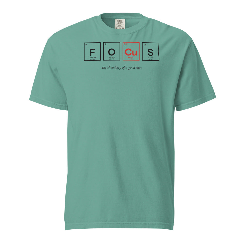 Chemistry of Focus T-Shirt - Seafoam