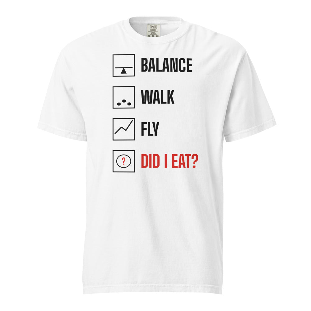 Did I Eat? T-Shirt - White