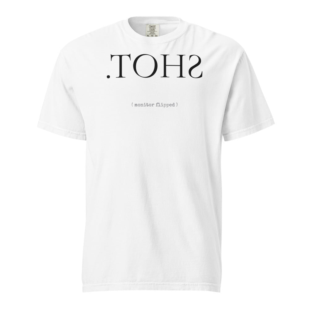 Monitor Flipped T-Shirt - White
