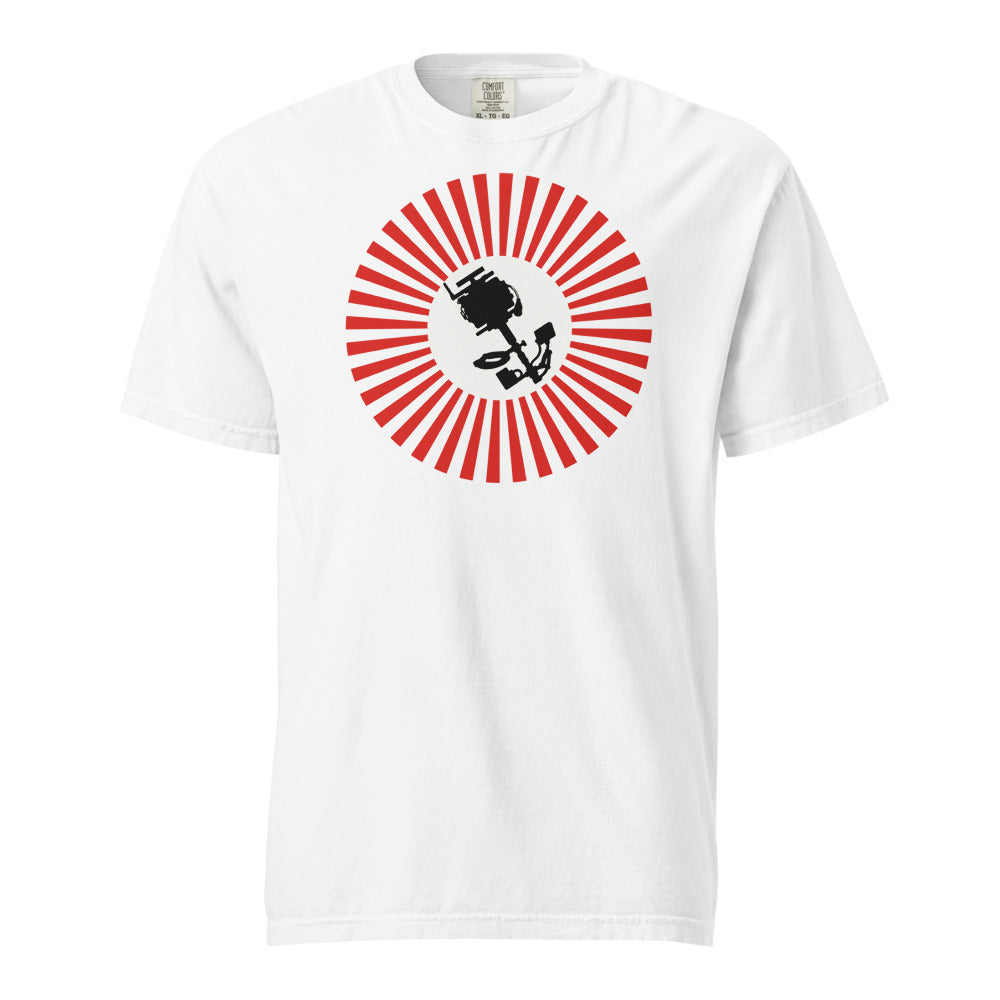 Golden Hour Sunburst T-Shirt - White